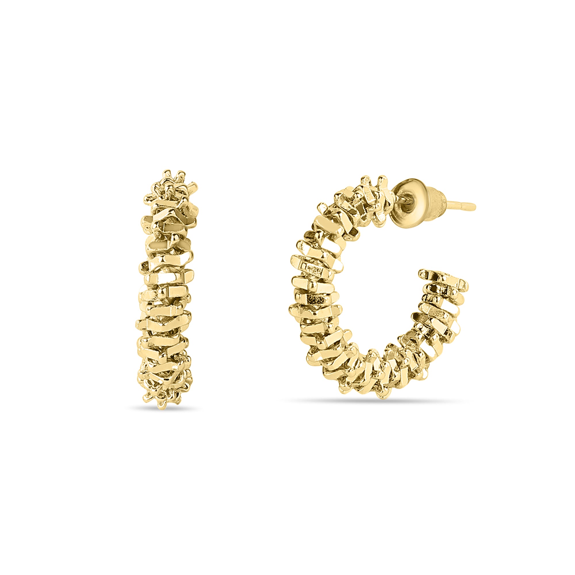 Dazzling Charmer Hoops